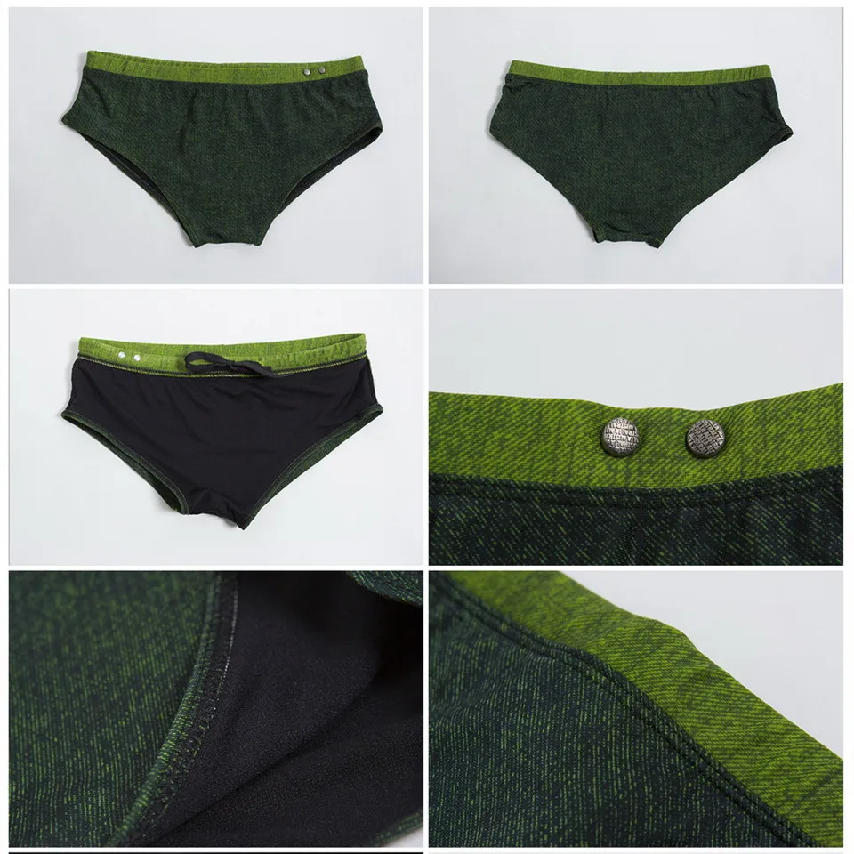 Летние плавательные мужские трусы модные сексуальные купальники бикини пляжные