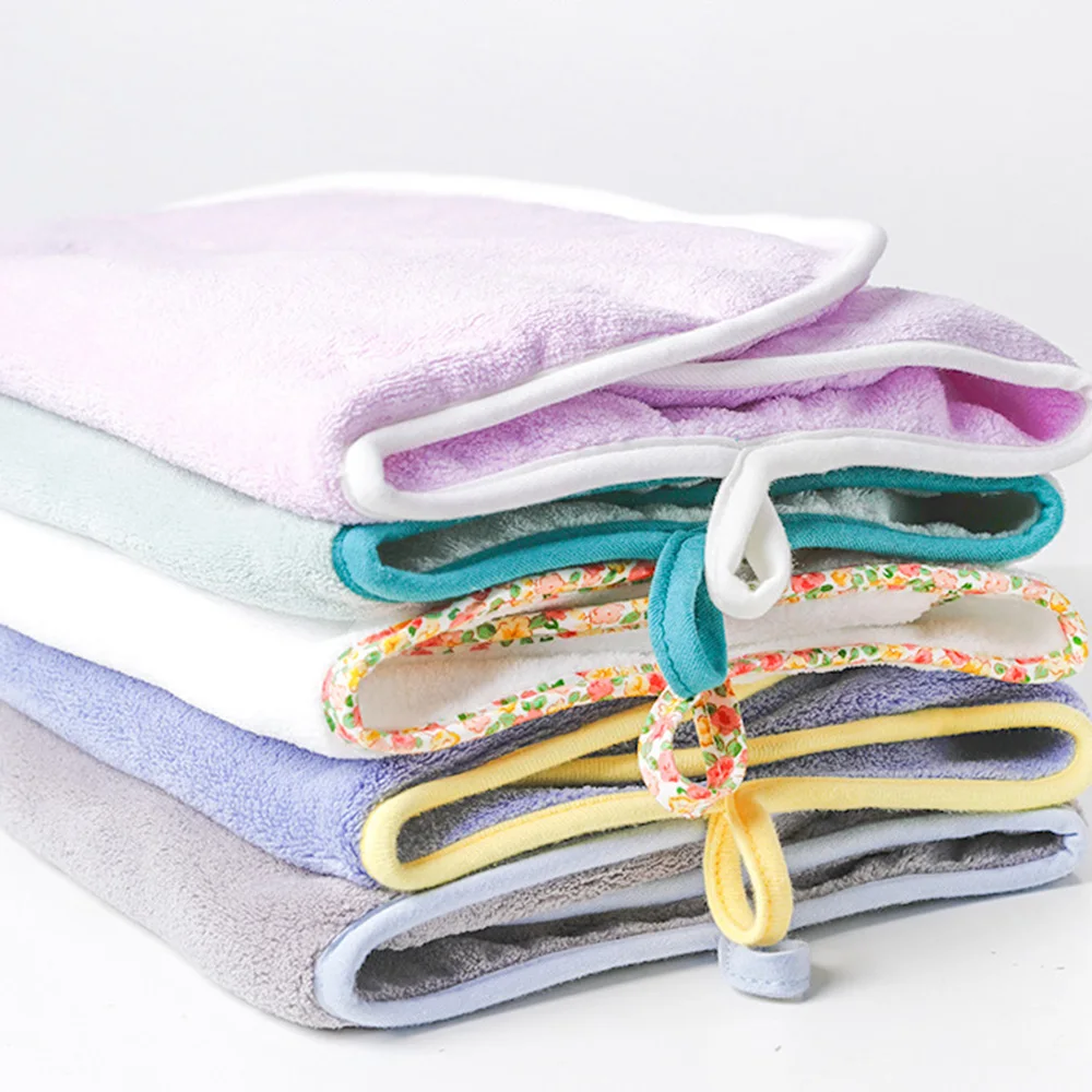 

Pet Absorbent Bathrobe For Dogs Bath Towel Quick-drying Microfiber Thick Pocket Cat Animal Towel Puppy Accessories Supplies