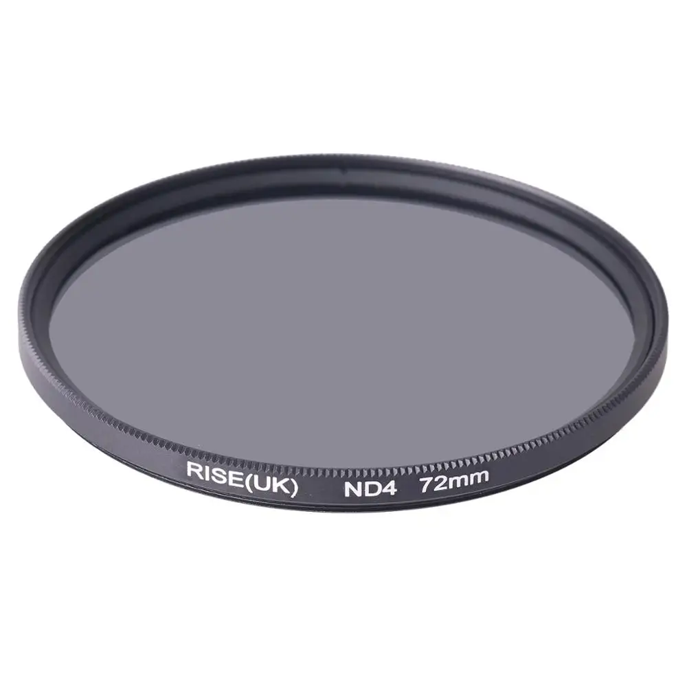 

Светофильтр RISE (Великобритания) ND4 нейтральной плотности 72 мм для любого 72 мм объектива DSR DLSR-камеры