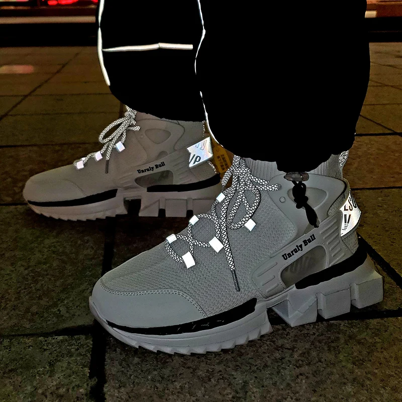 

2021 New Outdoor Man Free Running for Men Jogging Walking Sports Shoes High-Quality Lace-Up Athietic Breathable Blade Sneakers