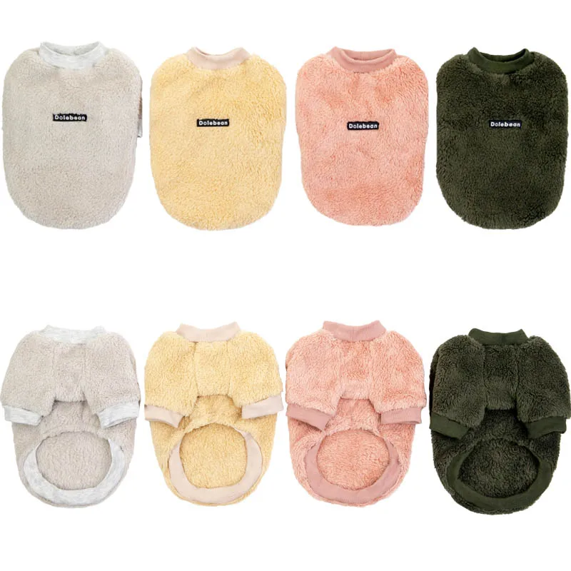 Pure Design Dog Clothes Warm Fleece Pet Clothes For Small Medium Dogs Coat Dog Winter Clothes Pet Products Chihuahua Pet Costume