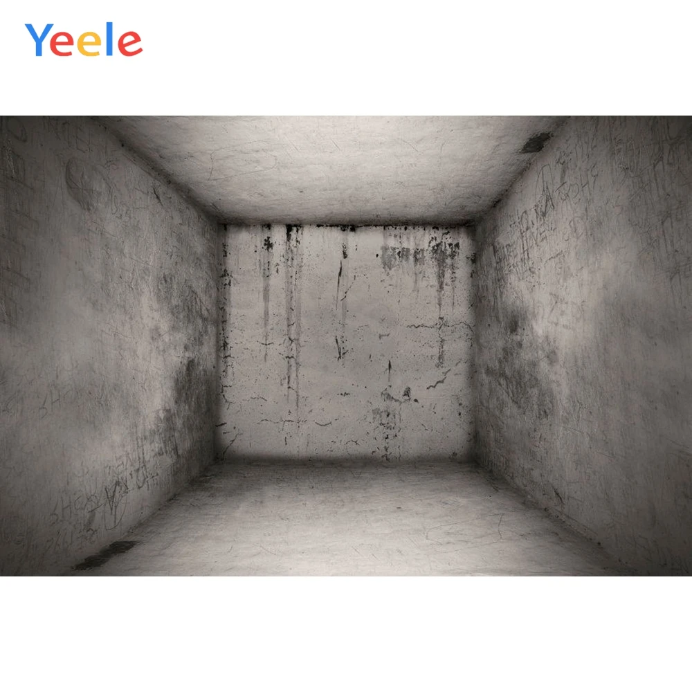 Yeele старый серый стена выцветшие доски гранж сцена ПОРТРЕТНАЯ ФОТОГРАФИЯ фоны на