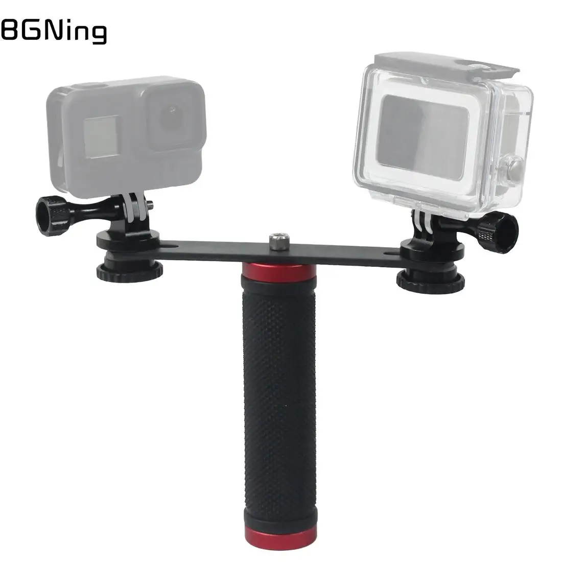 

BGNing DSLR Rod Clamp Mount Adapter for 15mm Rail Rig Follow Focus System SLR Handle Grip Bracket DV Video Vlog Film Photography