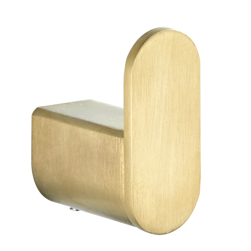 Крючок для пальто подвеска ванной комнаты золотистый настенный крючок унитаза