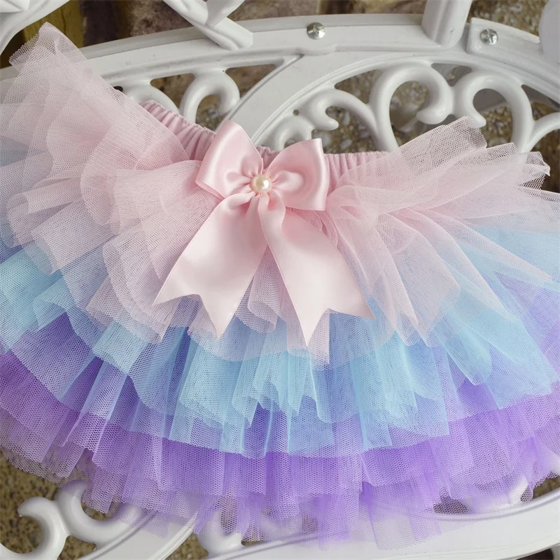 

1 Year Girl Baby Birthday Unicorn Dress Flower Newborn Princess Costume 12Months Christening Gown Cake Smash Outfits