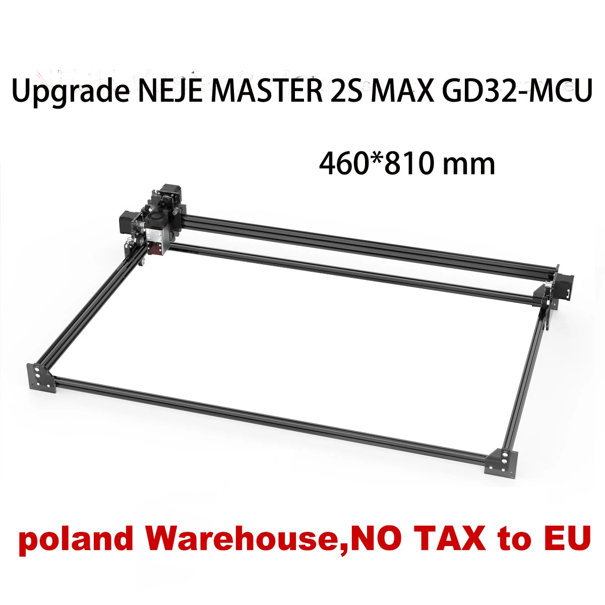 Аппарат лазерный NEJE Master 2S 30 Вт 460*810 мм управление через приложение|Фрезы по