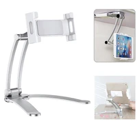 2 in 1 multi function bracket flexible lazy bracket pull up desktopwall adjustable mount cell phone tablet holder stand