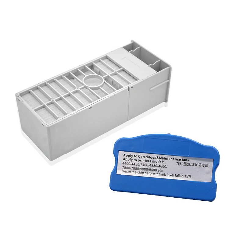 Ресеттер совместимый картридж с чипом для Epson stylus Pro 7880 9880 7800 9800 4800 4880 4400 4450 7600 9600 7450