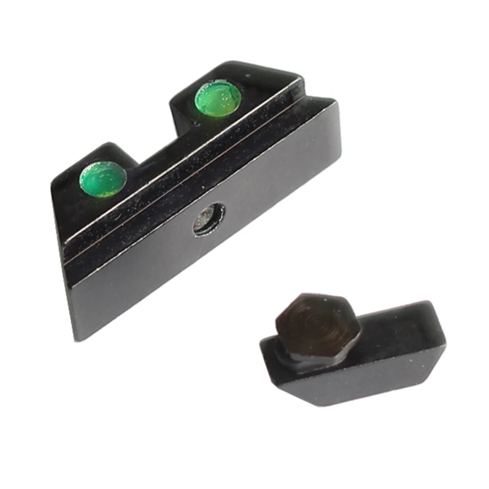 Тактический волоконно оптический передний и задний красный зеленый точечный