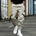 Брюки-карго мужские камуфляжные, с большими карманами, в стиле милитари