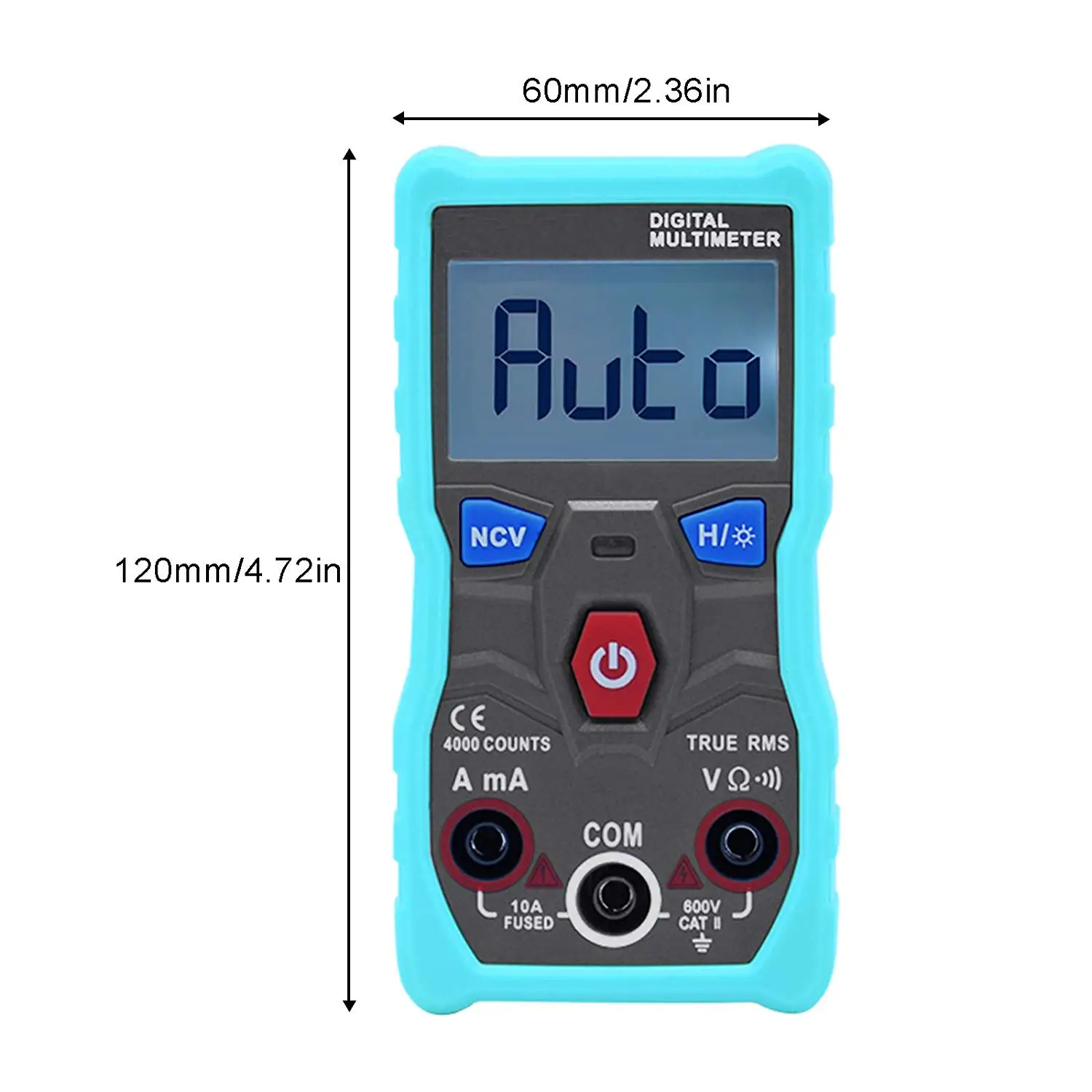 Цифровой мультиметр ZOYI DC/AC Измеритель Напряжения тока ручной Амперметр