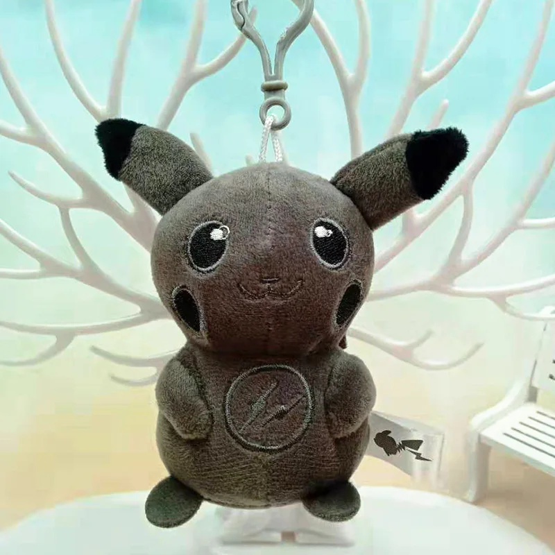 3D Аниме Фигурка Pokemon Go брелок милый мультяшный кулон в виде животного плюшевый