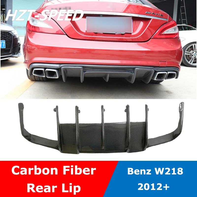 Спойлер W218 CLS Class Carben Fiber для автомобиля Mercedes Benz CLS350 AMG R Style комплект кузова 2012