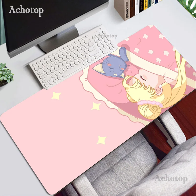 kawaii large mousepad game mouse pad gamer big mouse mat cute pc computer xxl mouse carpet surface mause pad keyboard desk mat free global shipping