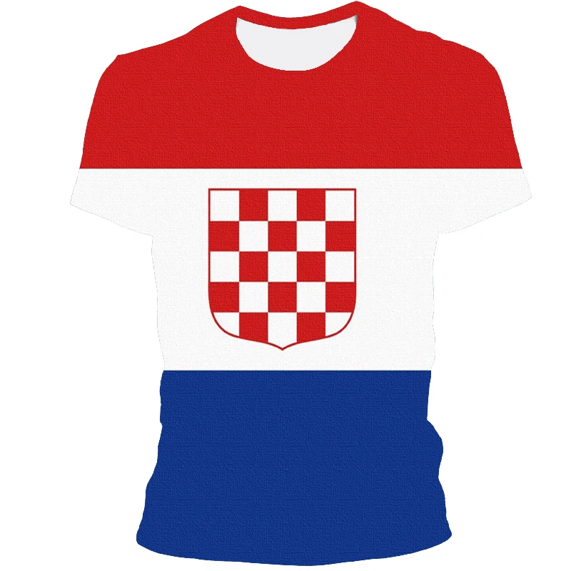 

2021 new 3D printed national flag men's T-shirt, with personality, unique color, 3D round neck short-sleeved T-shirt