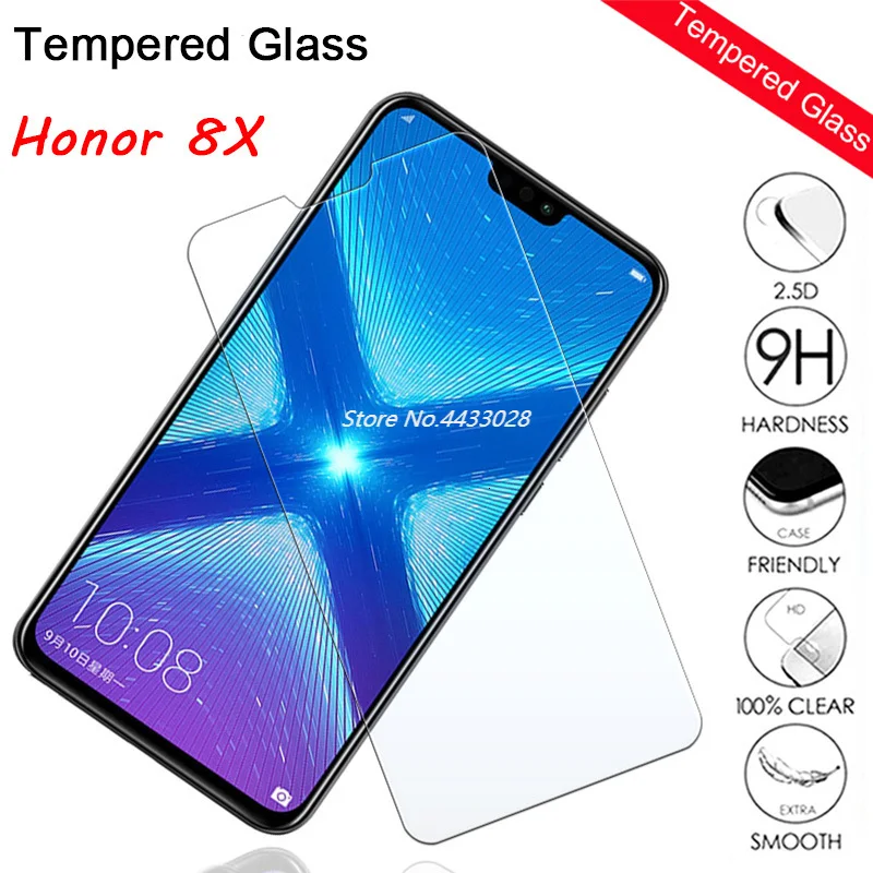 Защитное стекло для смартфона Honor 8X закаленное передней панели телефона Huawei Max 8 X