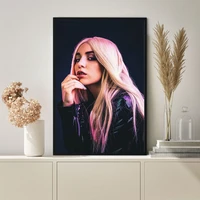 ava max poster music star singer hip hop rap canvas print art wall painting home decoration no frame