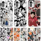 Haikyuu Haikyu манга чехол для телефона для Xiaomi Redmi Note 10 Pro 9S 10S 9 8 Pro 8T 8A 9A 9C 7 7A 6 6A мягкий чехол Coque