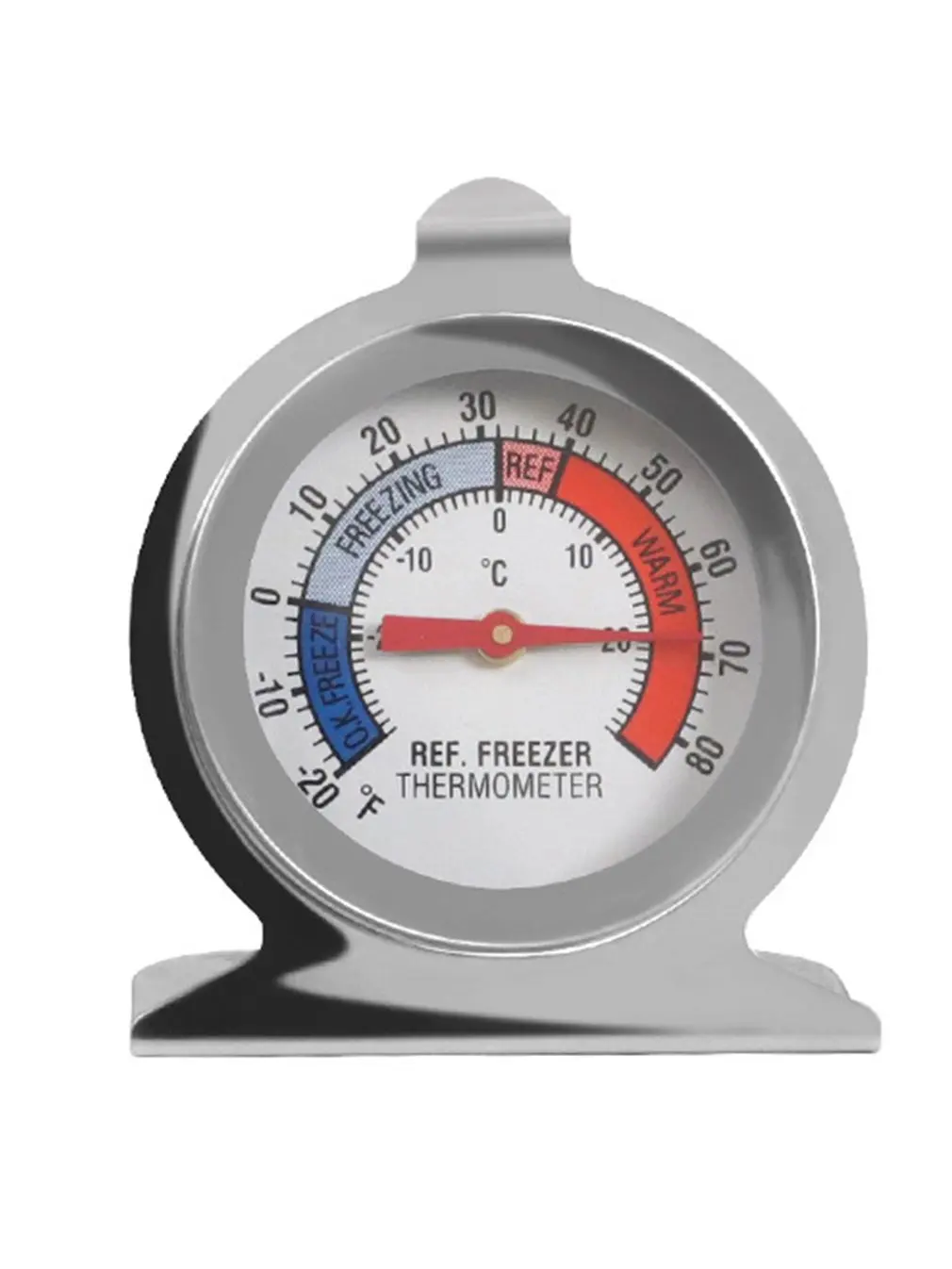 

Refrigerator Thermometer Classic Fridge Thermometer Large Dial With Red Indicator Thermometer For Freezer Refrigerator Cooler