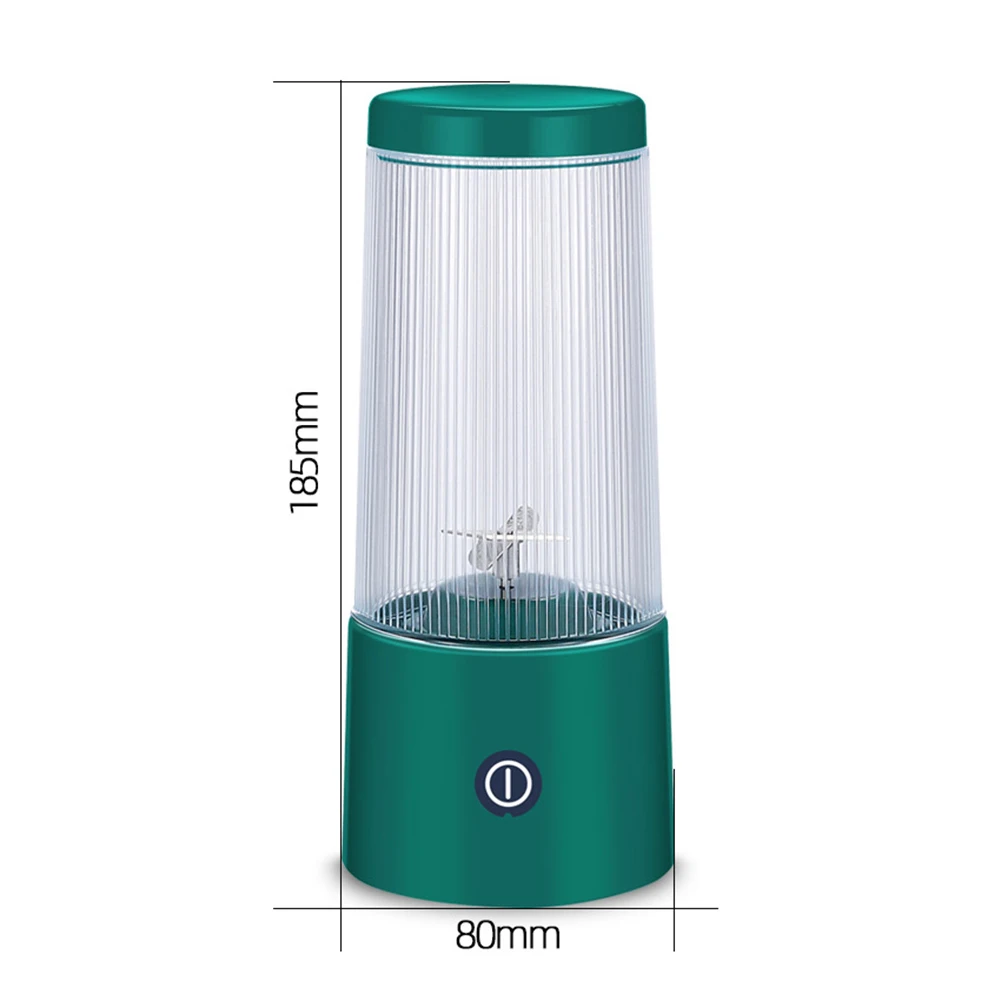 

350ml Portable Electric Juicer Mini Fruit Squeezer Blender Food Smoothie Processor USB Rechargeable Wireless Fruit Juicer Cup