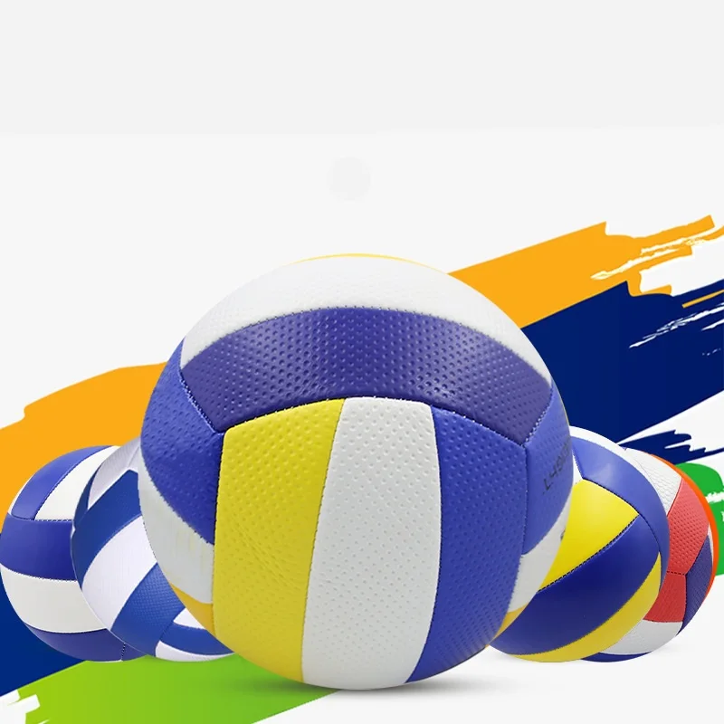 

Pvc Material High Quality Training Ball Volleyball Game Ball Standard Game Ball Official Specification Size 5 Volleyball