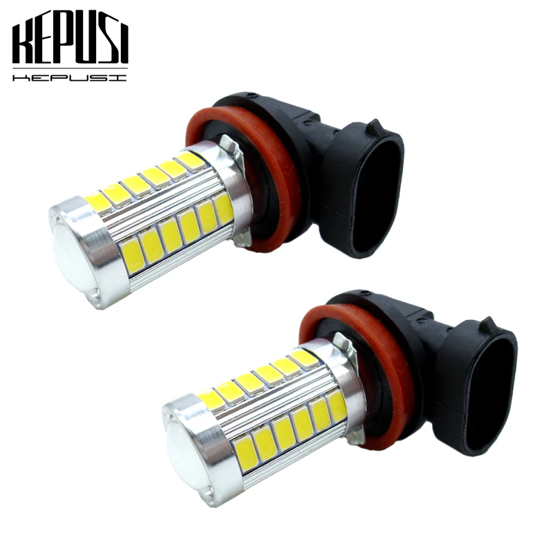 

2x H11 H8 white Blue Car Driving Running Lamp Auto Leds Light For Lavida Sagitar Touarge Touran Passat B7 B8 Magotan Jetta6 Golf