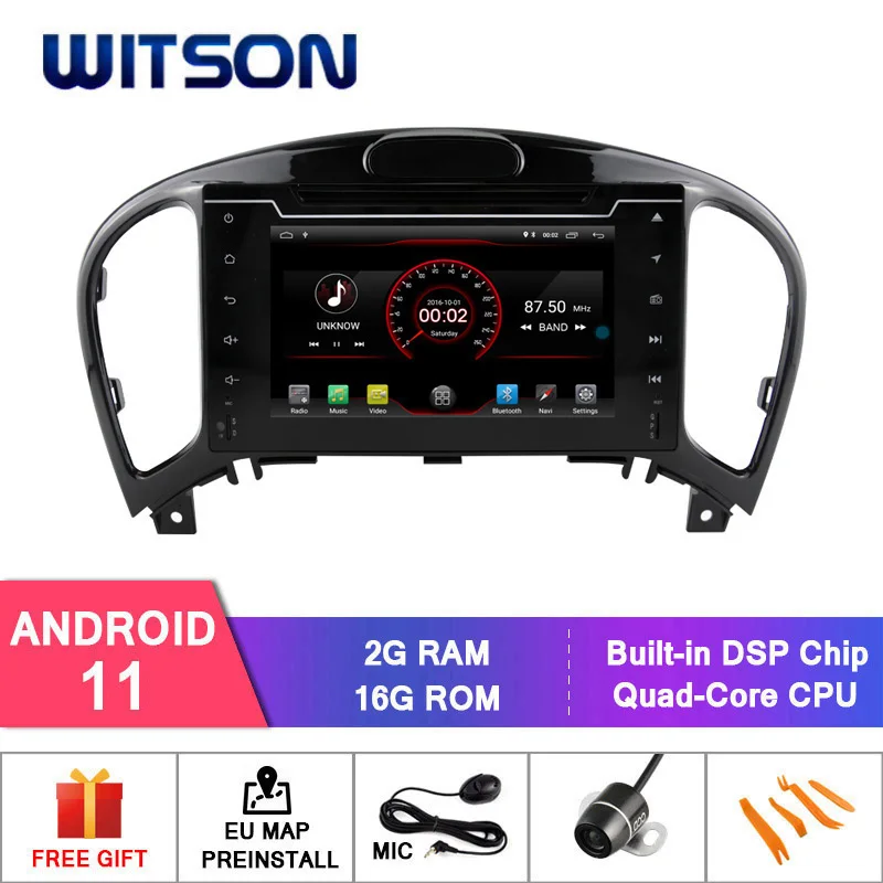 Автомобильная навигационная система WITSON Android 10 0 для NISSAN JUKE 2012-2017 автомобильный