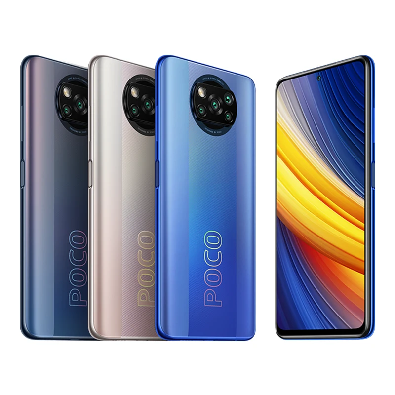 Сотовый телефон POCO X3 Pro глобальная версия дюйма 128 ГБ/256 Гб ПЗУ Snapdragon 860 аккумулятор