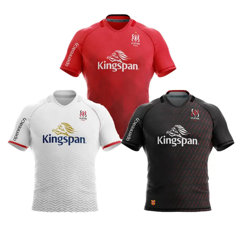 

2021 Ulster Home/Away/European Rugby Jersey Rugby Sport Shirt S-5XL