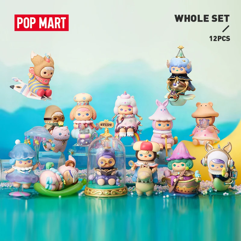 POP MART целая коробка 12 шт. Pucky What Are The Феи Doing Series художественная Двоичная