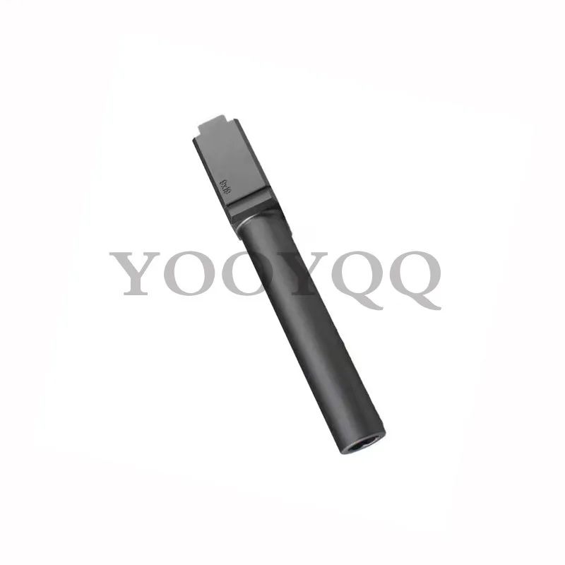 Glock G17 14 мм CCW Barrel Kjw 17 & awcustom Vx7 Aa R17 Gen 3 CNC обратная резьба Металл 9x19 труба черная |