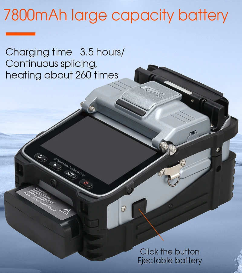 

Original AI-7C Signal Fire Automatic SM&MM Multi-Language FTTH Fiber Optic Splicing Machine Optical Fiber Fusion Splice