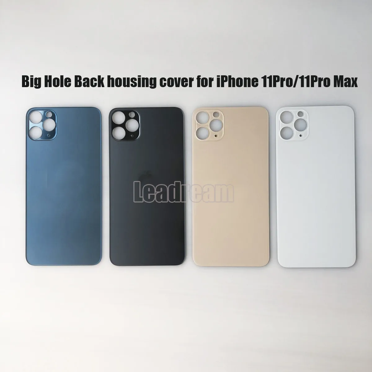 100 шт. OEM батарея задняя крышка корпуса Дверь Задняя стеклянная для iPhone 11 Pro MAx