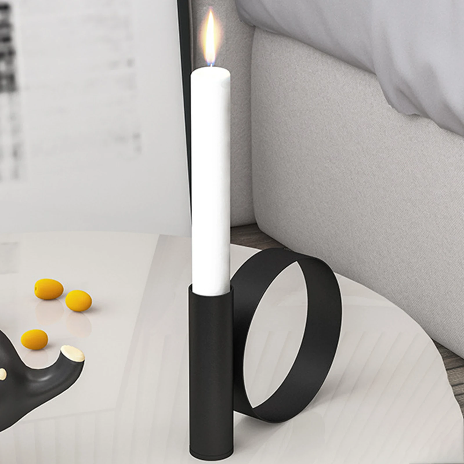 

Candle Holder Candlestick Holder Stand Modern Home Table Mantel Decor Gift