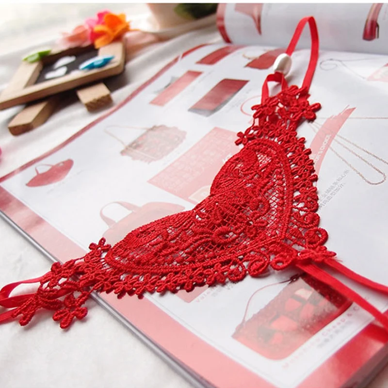 Женское нижнее белье OMYSKY соблазнительные прозрачные стринги с открытым шаговым