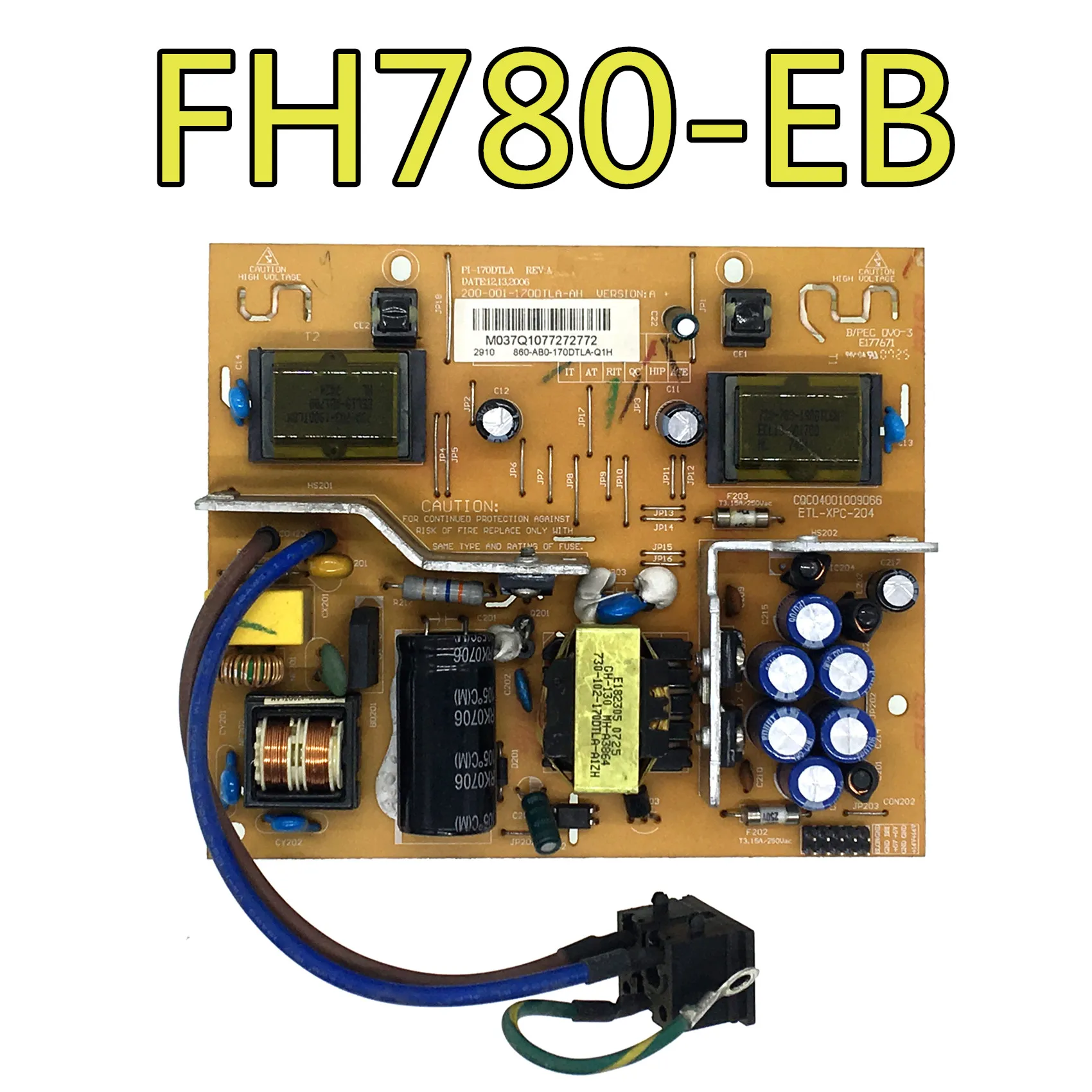 

100% тест для lenovo FH780-EB LXM-L17CH PI-170DTLA плата питания