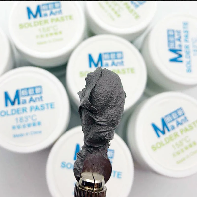 Ma Ant Professional 158 183 Degree Lead Free Leaded Middle Layer Special Solder Paste for iPhone X XS Max Medium Low Temperature |