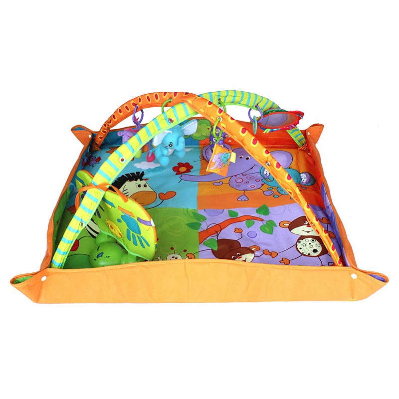 Детский напольный коврик музыкальный развивающий гимнастический для 2 10