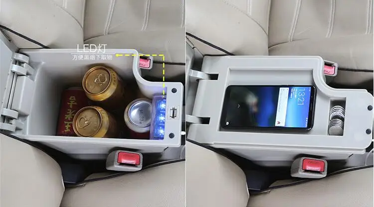 Для Ford Focus 2 подлокотник коробка центральный магазин содержимое для хранения focus