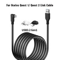 16ft 5m usb c cable for oculus quest 2 link type c 3 2 gen1 speed data transfer fast charge for oculus quest vr link cable c c