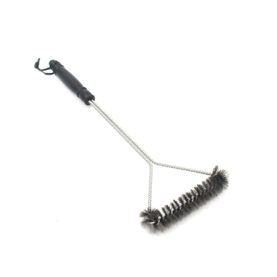 Щетка для чистки барбекю чистящая с одной головкой и длинной ручкой 18 дюймов 12 |