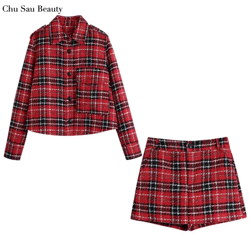 

Chu Sau Beauty ZA новый женский осенне-зимний костюм из двух предметов