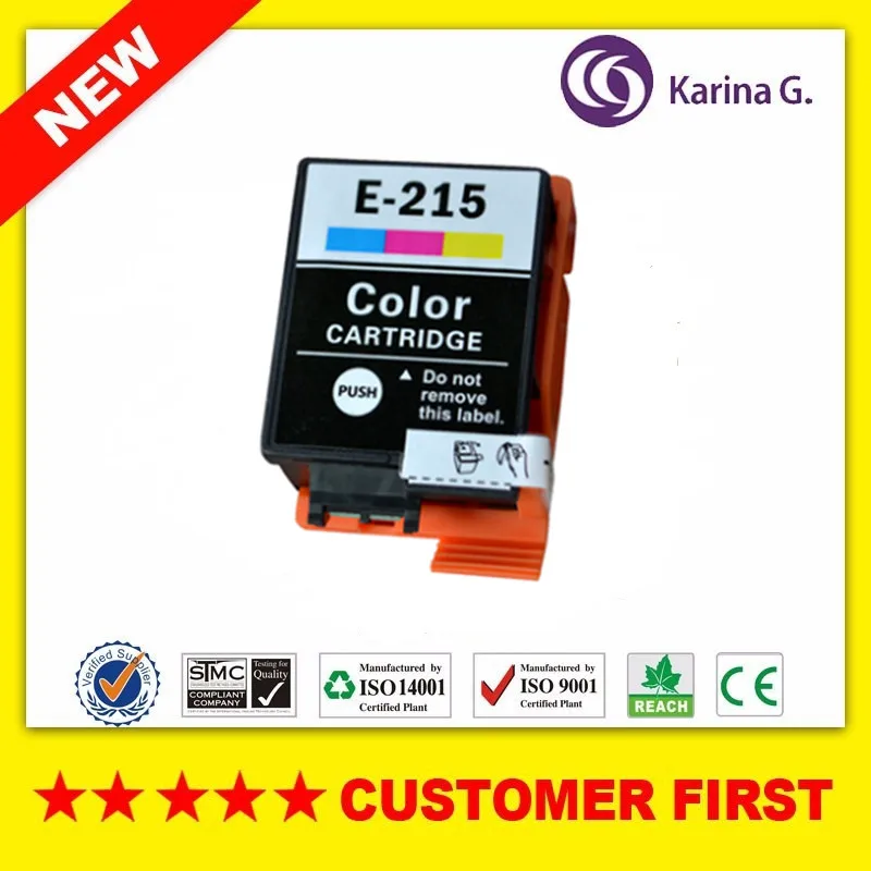 Совместимый с Epson T215 E 215 чернильный картридж костюм для EPSON WorkForce WF 100 и т.