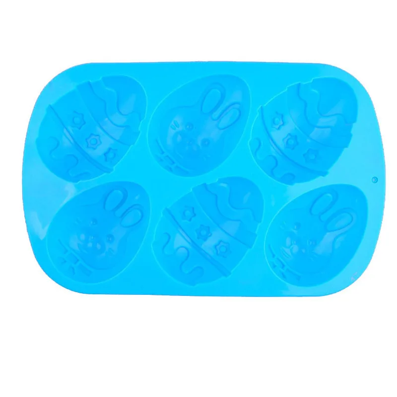 Силиконовая форма для выпечки в форме яйца кролика формы мыла | Дом и сад