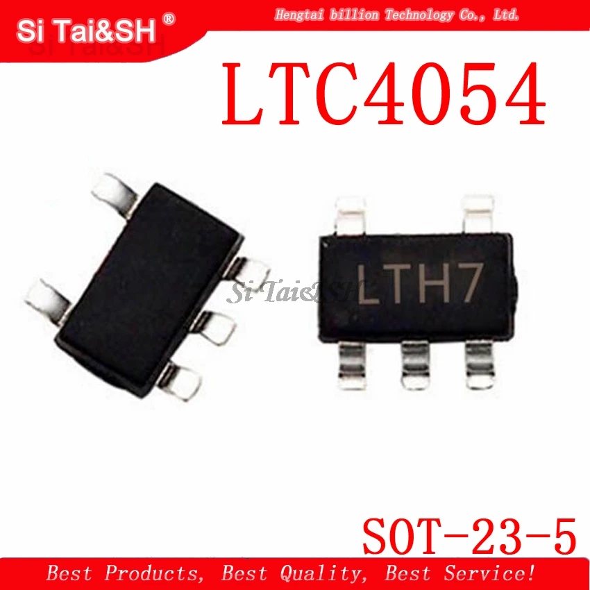 10 шт./лот, LTC4054, LTC4054LES5-4.2, LTH7 SOT-23