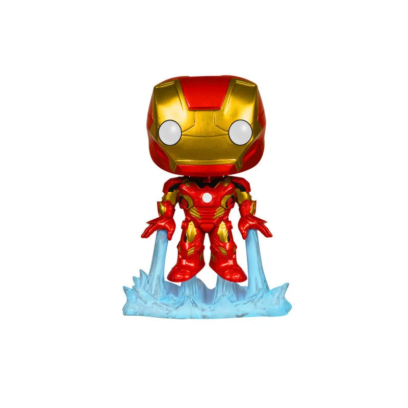 FUNKO Мстители 3: Бесконечность войны 10 см Железный человек 66 # ПВХ фигурки модели