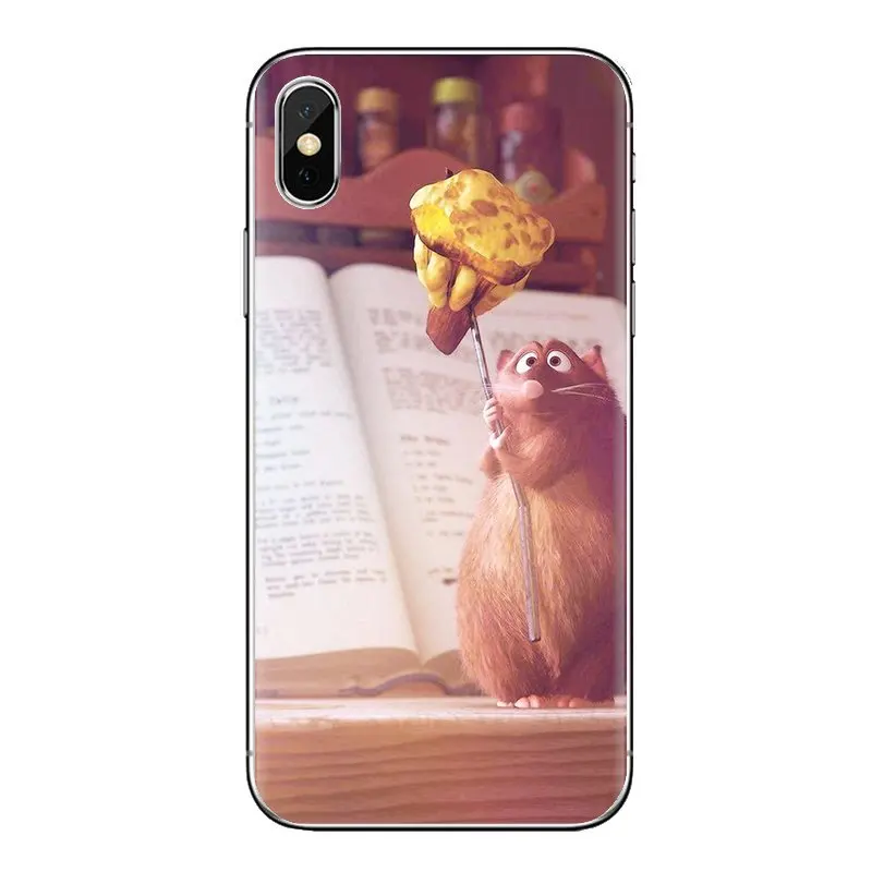 Для samsung Galaxy S2 S3 S4 S5 мини S6 S7 край S8 S9 Plus Note 2 3 4 5 8 Coque Fundas iPhone х ТПУ чехол Рататуй