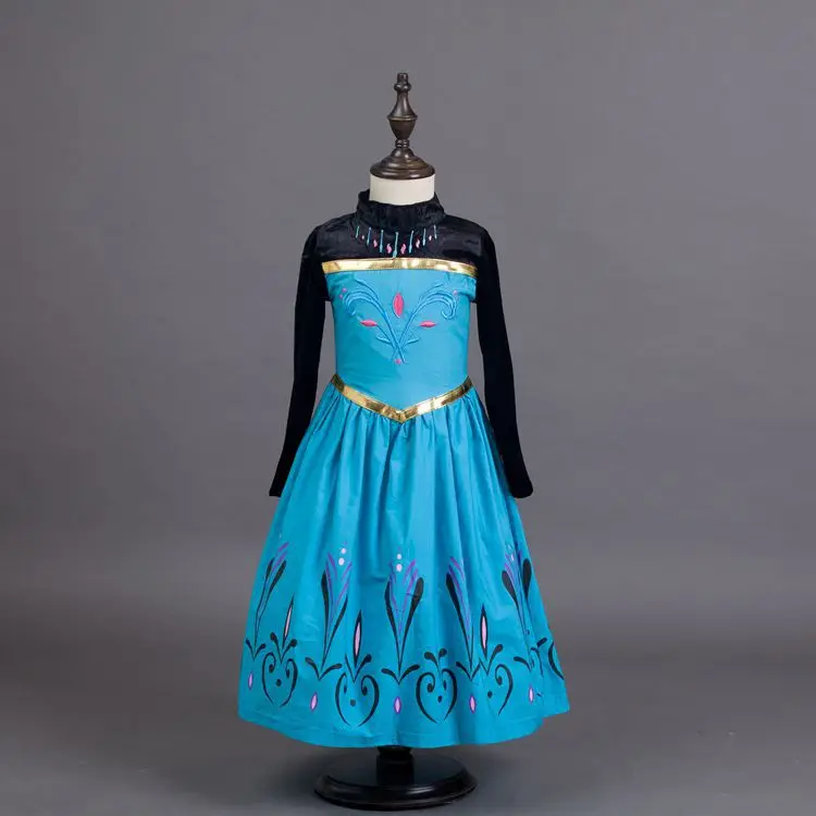 Мода Хэллоуин Детские наряды для девочек Платье принцессы вечерние коронация