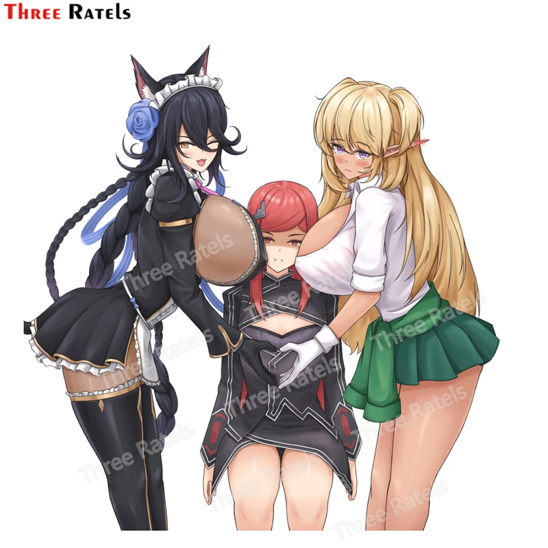 

Three Ratels E729 Aark Elven Forest Ranger Poi и Ночной ангел, оригинальные фирменные наклейки, индивидуальные автомобильные аксессуары