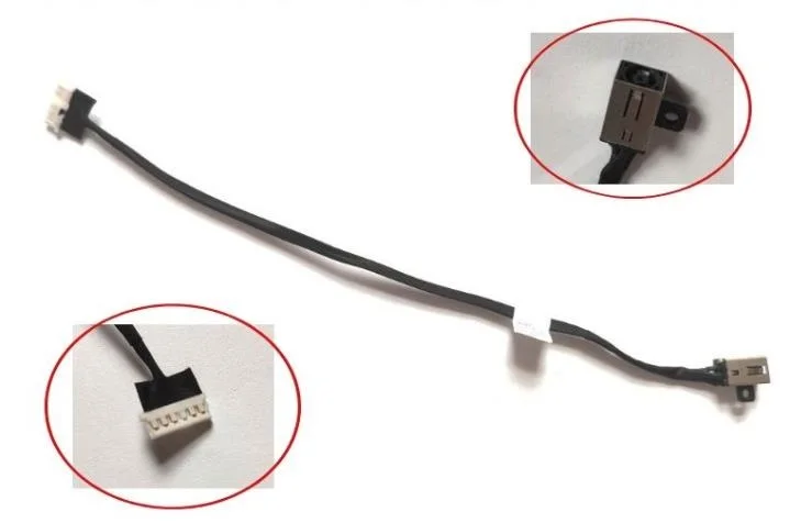 

New Laptop DC Power Jack Cable for DELL INSPIRON 14 7460 7472 15 7560 7572 JM9RV 0JM9RV BKA40 DC-IN Cable